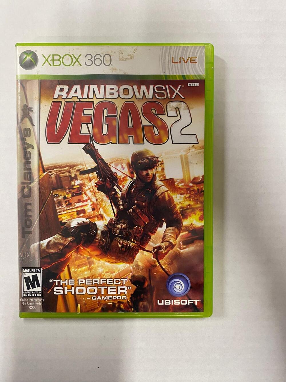 Tom Clancys Rainbow Six Vegas 2 Xbox 360 Ubisoft 2008 Pre Owned